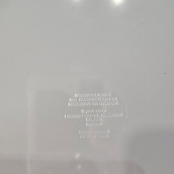 Ghoulish 100% Melamine Kids 6 Piece Party Set Halloween Decor New In Box - Picture 12 of 12